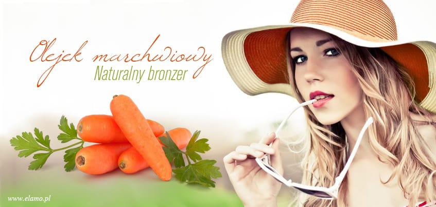 olejek marchewkowy jako bronzer