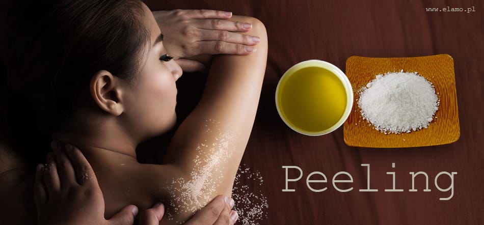 jak zrobić domowy peeling za pomocą oleju, cukru lub soli