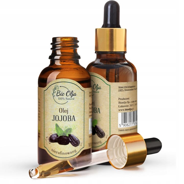 OLEJ-JOJOBA-NIERAFINOWANY-REGULACJA-SEBUM-50ml Olej Jojoba BioOlja 50ml