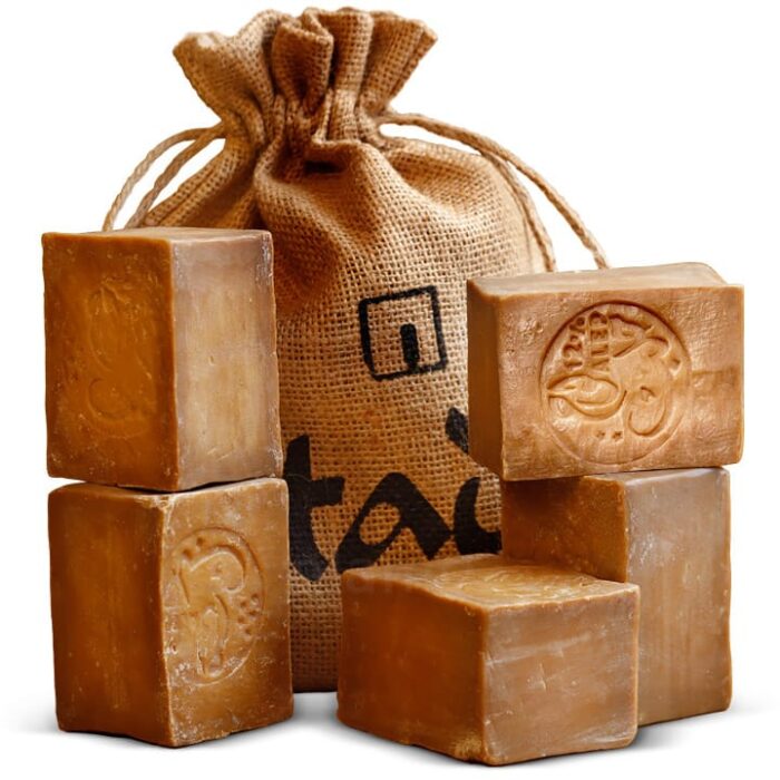 mydło aleppo 12% 1kg z workiem jutowym