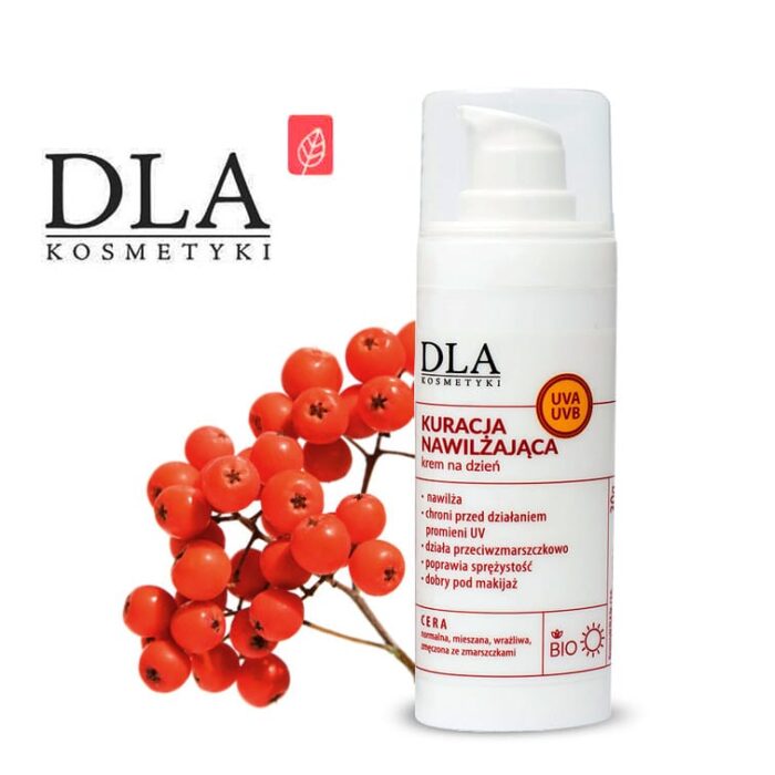 Krem na dzień Kuracja Nawilżająca (jarzębina, SPF 15) 30g - obrazek 4