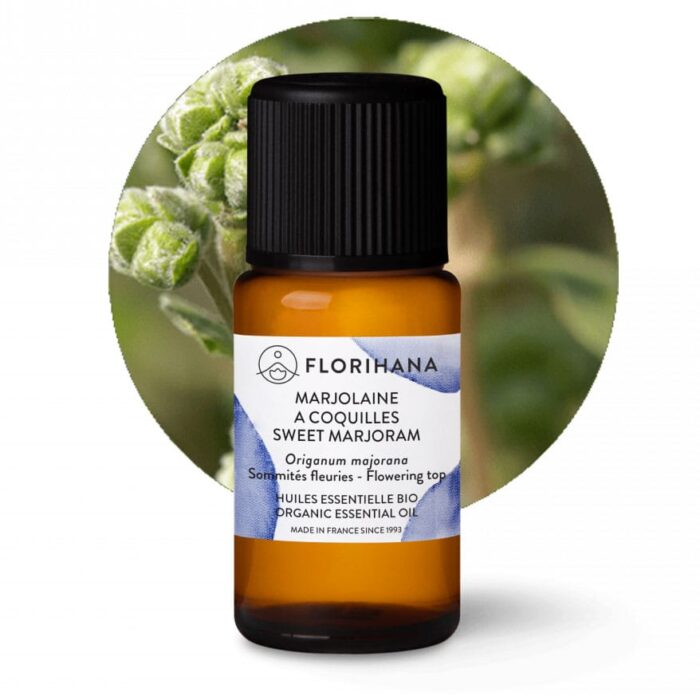 eteryczny olejek majerankowy z kwiatostanów origanum majorana