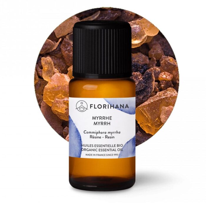 BIO Olejek Mirrowy z żywicy Commiphora Myrrha – FLORIHANA - obrazek 3