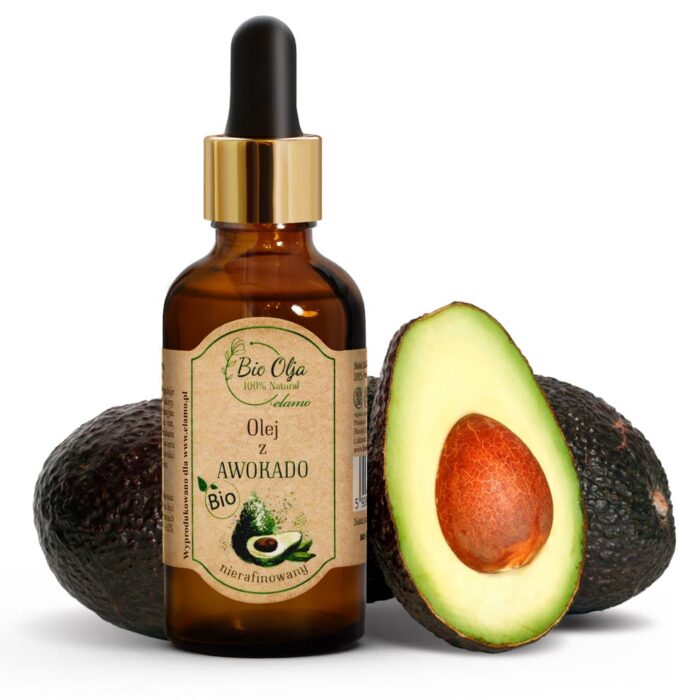 OLEJ AWOKADO BIO - KOSMETYCZNY unrafined CP 50ml