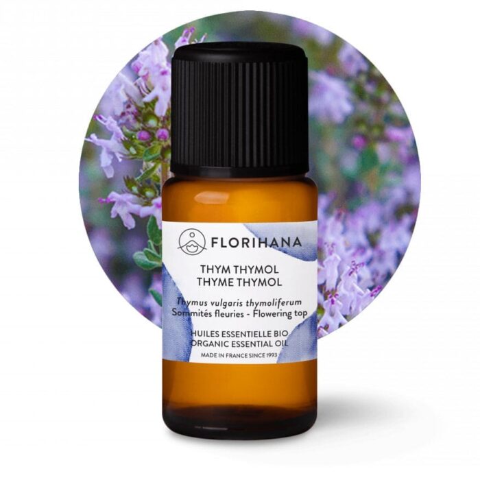 eteryczny olejek tymiankowy z kwiatostanów thymus vulgaris