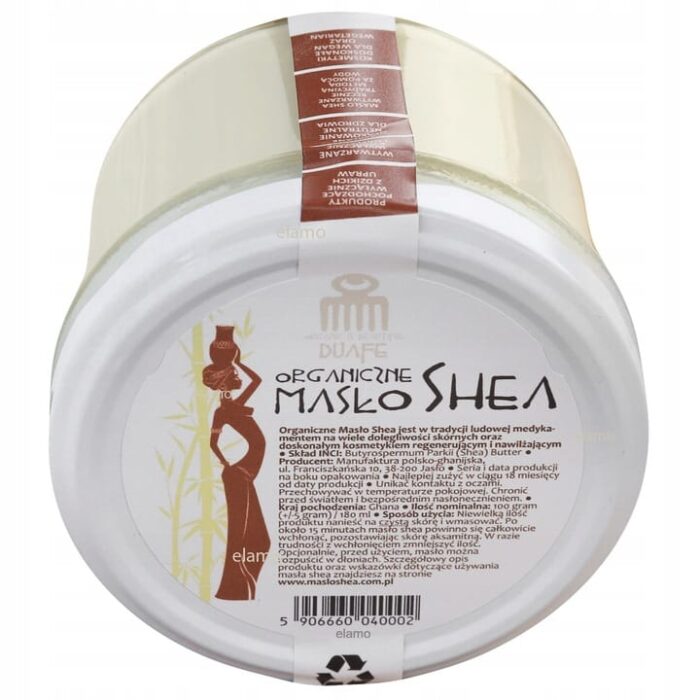 ORGANICZNE MASŁO SHEA DUAFE "BIAŁE"