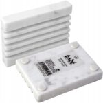 Marmurowa MYDELNICZKA 100% BIAŁY MARMUR 12x8.5x1.7cm TADE