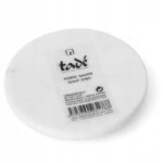 Okrągła MYDELNICZKA 100% BIAŁY MARMUR TACA Ø11xh1,7cm TADE