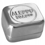 MYDELNICZKA NA MYDŁO ALEPPO ALUMINIUM 9x6x7.5cm