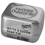 Aleppo Soap Co. Mydelniczka aluminiowa zamykana