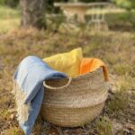 koszyk z ręcznikami