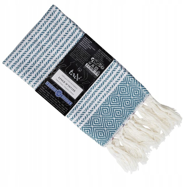 RECZNIK-100-ORGANICZNA-BAWELNA-50x30cm-BLEU Mały ręcznik z organicznej bawełny 50x30cm BLUE