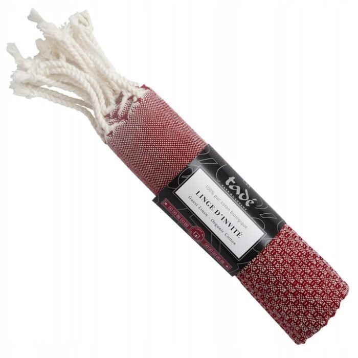 Tadé Ręcznik bawełna BIO Róża Isfahanu 50x30cm