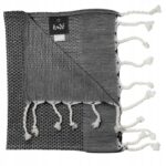 Ręcznik do Rąk "Noir" 100% Bawełna BIO 50x30cm - Tadé - obrazek 2