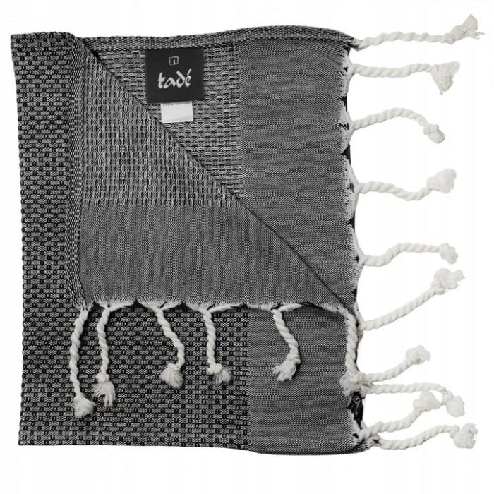 Ręcznik do Rąk "Noir" 100% Bawełna BIO 50x30cm - Tadé - obrazek 2