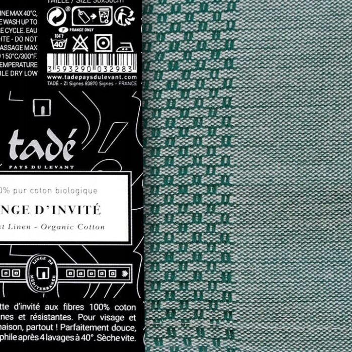 Tadé Ręcznik Hammam z Frędzlami 50x30cm Organiczna Bawełna