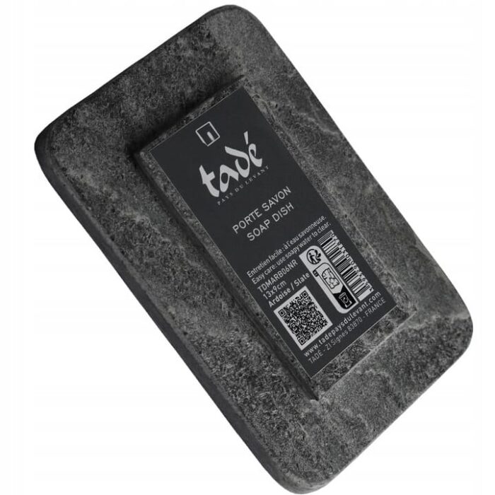 Mydelniczka wolnostojąca Tadé Pays du Levant mydelniczki Tadé Pays du Levant odcienie szarości i srebra kamień