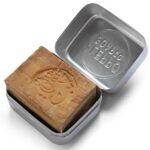 Aleppo Soap Co. Mydelniczka aluminiowa zamykana 9x6x7.5cm