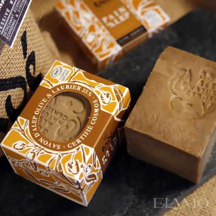 certyfikowane mydła aleppo oliwkowo laurowe o zawartości oleju 35 %
