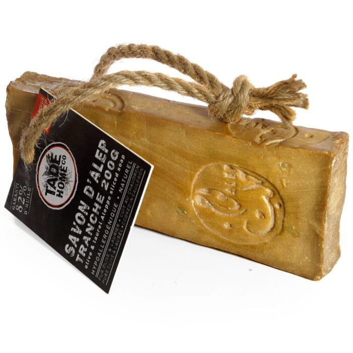 Mydło Aleppo w Plastrze ze Sznurkiem 5% Oleju Laurowego - Tadé - obrazek 3