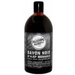 NATURALNE CZARNE MYDŁO ALEPPO GOSPODARCZE 1l