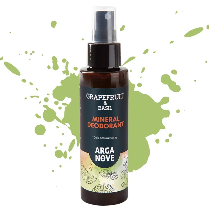 Mineralny dezodorant ałunowy Grejpfrut Bazylia
