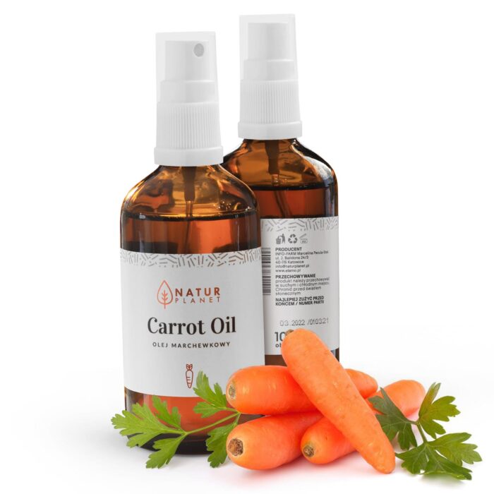 Olej Marchewkowy Macerat z Marchwi - Natur Planet - obrazek 4