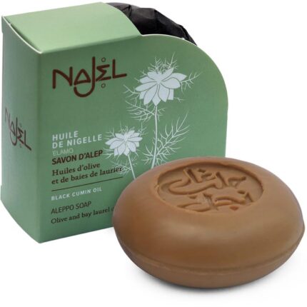 mydło aleppo z olejem czarnuszki najel