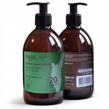 IO Mydło Aleppo z Olejem Opuncji w Płynie 500ml - Najel