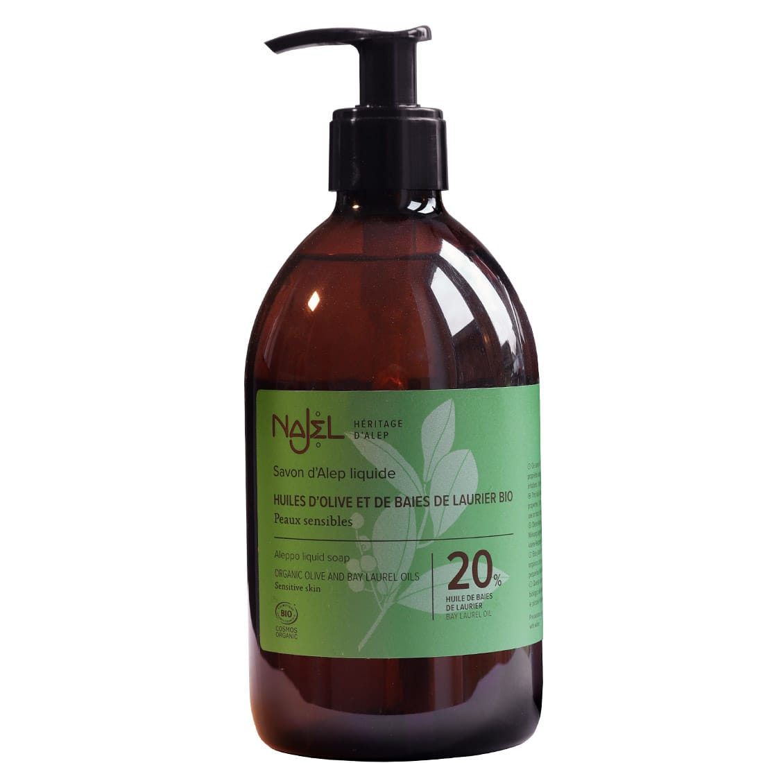 mydło aleppo o zawartości 20% oleju laurowego