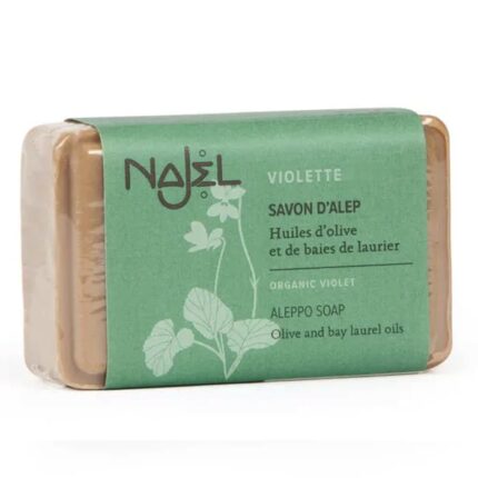 mydło aleppo fiołkowe
