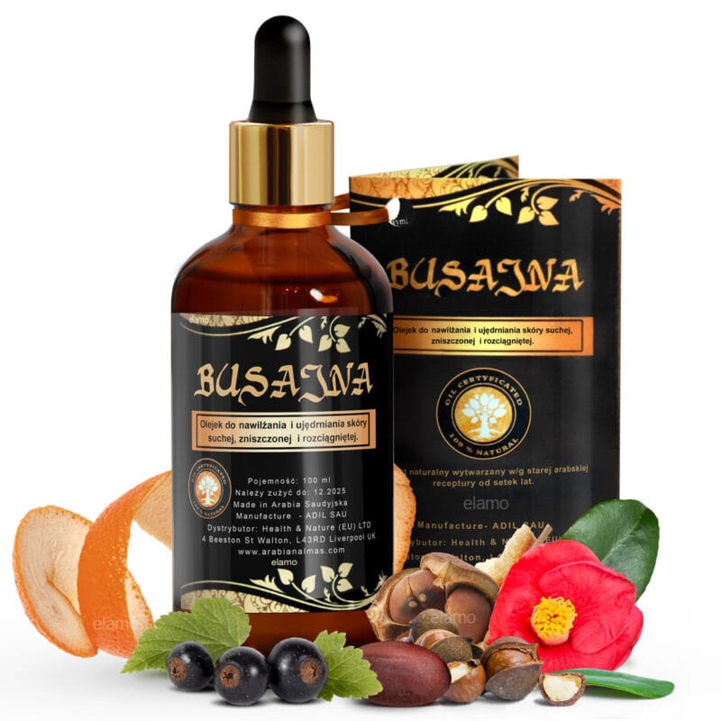 Olejek Busajna – Naturalny Olejek o Cytrusowym Zapachu, Nawilżenie i Regeneracja Skóry