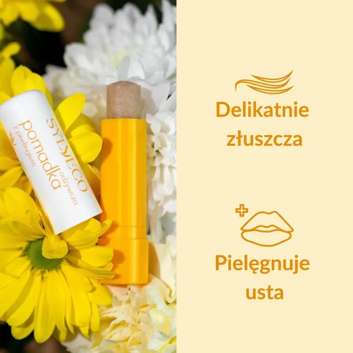 Odżywcza pomadka delikatnie złuszczająca