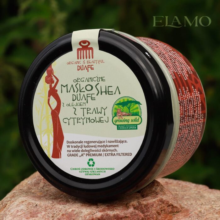 masło shea duafe z olejkiem z trawy cytrynowej