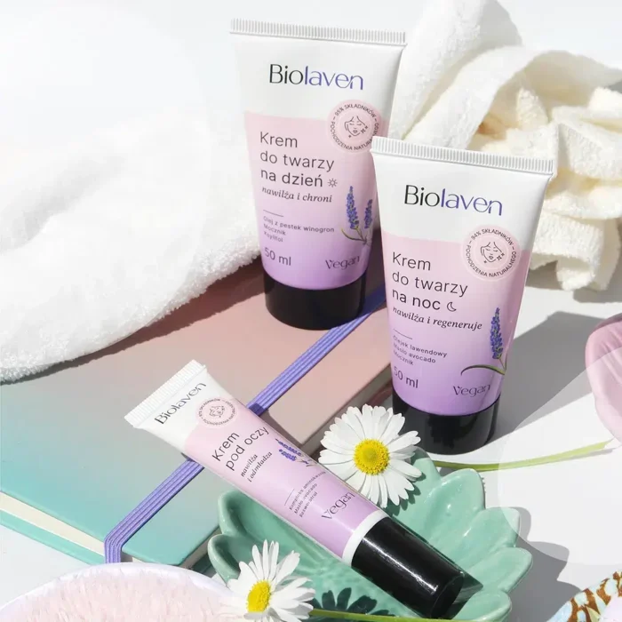 Krem do Twarzy na Noc Biolaven 50ml - obrazek 3