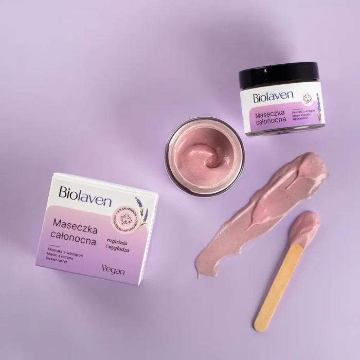 maseczka całonocna so twarzy biolaven
