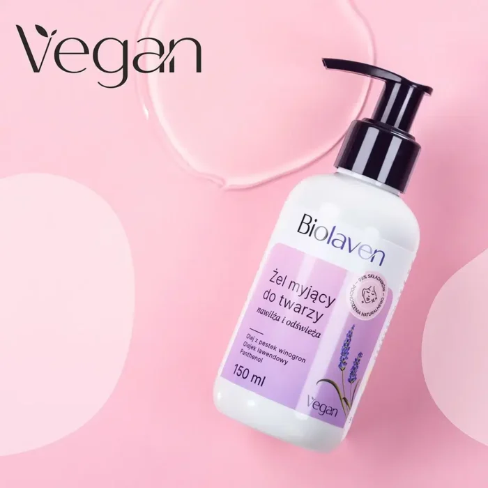Delikatny Żel do Mycia Twarzy Biolaven 150ml - obrazek 4