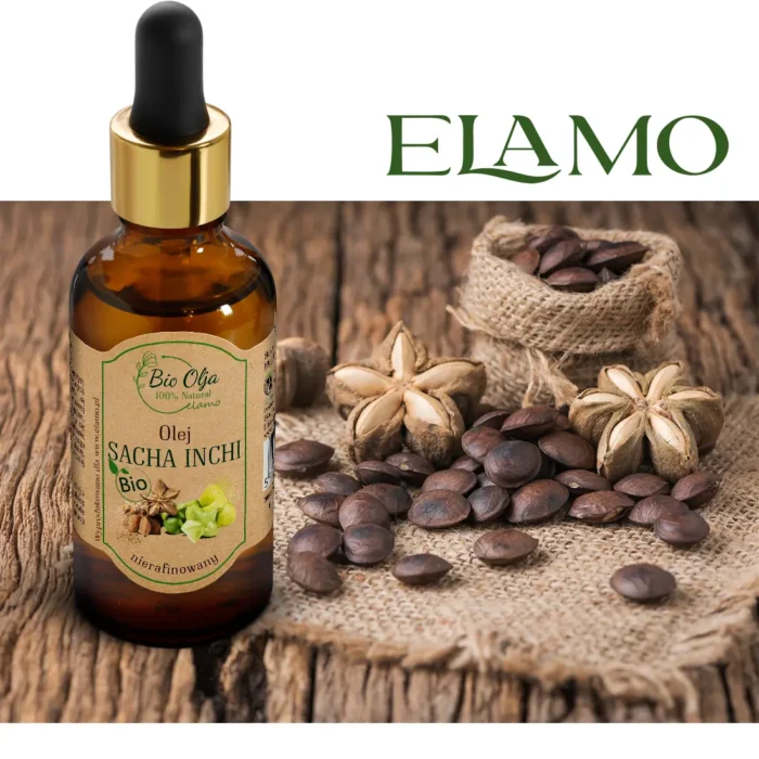 sacha inchi olej z peru do zastosowań kosmetycznych