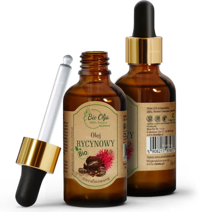 olejek rycynowy z Indii marki Bioolja