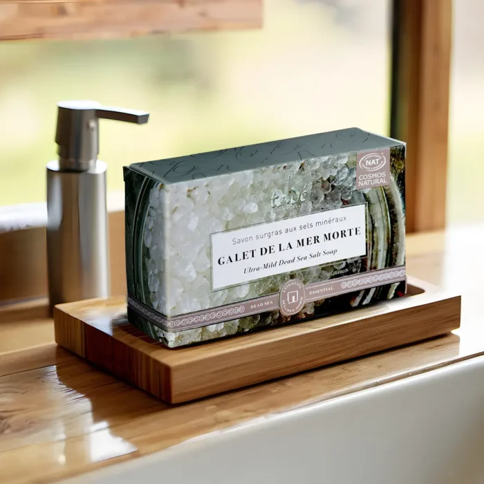 oliwkowe mydło z morską solą z Morza Martwego Tade