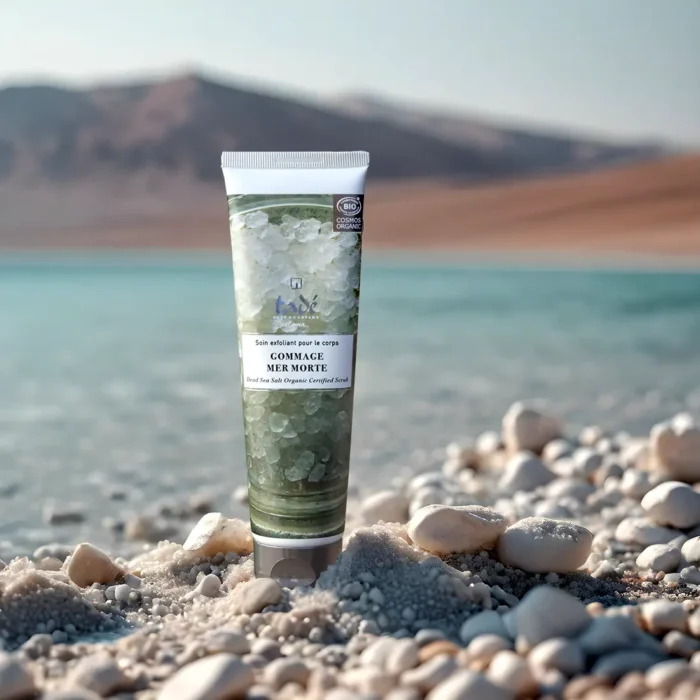 peeling z solą z morza martwego