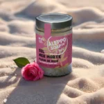 oryginalna sól peelingująca z morza martwego o zapachu różanym