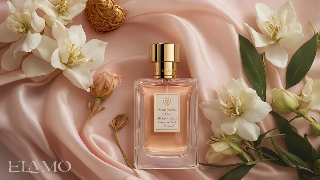 Perfumy z mocnymi akordami nut serca róży i magnolii