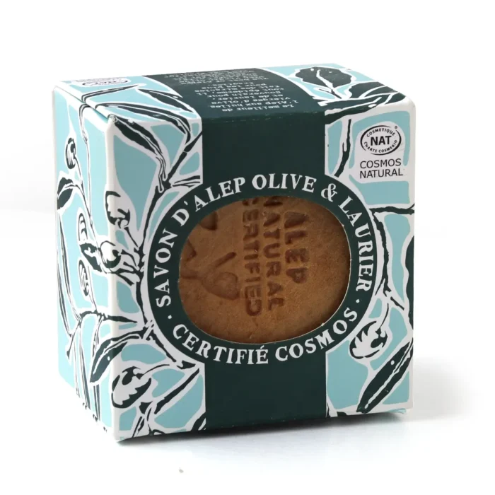 BIO Mydło Aleppo Oliwkowo Laurowe 5% COSMOS NATURAL 190g - Tade - obrazek 4