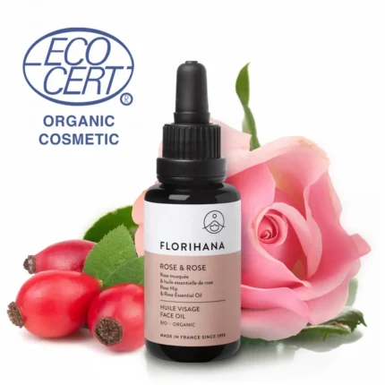 Serum Rose & Rose Florihana | ECOCERT | Serum Różane do Cery Dojrzałej