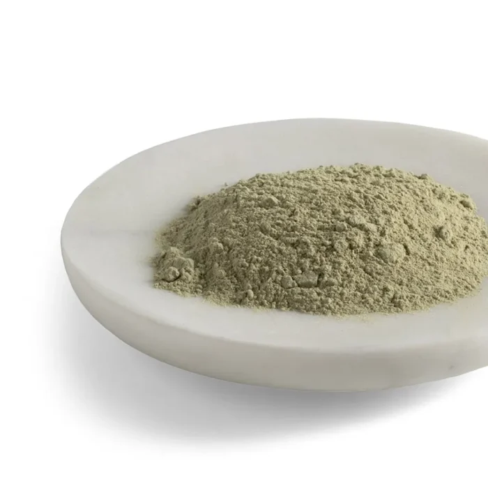 certyfikowana glinka zielona na marmurowej podstawce