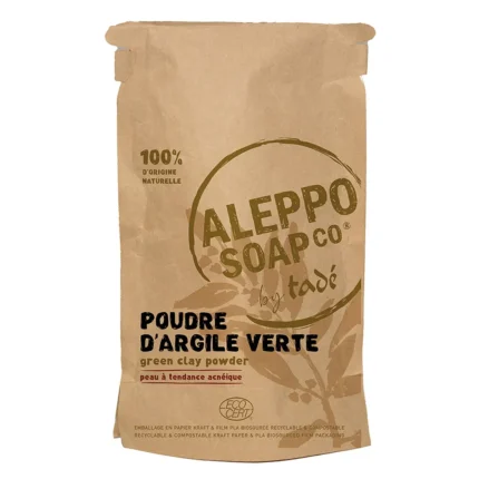 Ekologiczna Glinka Zielona Montmorillonite z Certyfikatem Ecocert