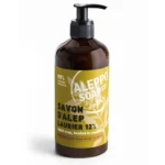 mydło aleppo w płynie 12% oleju laurowego o pojemności 500ml marki Aleppo Soap Co.