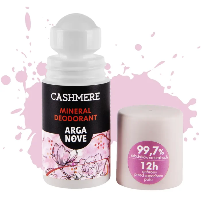 dezodorant ałunowy cashmere rollon arganove
