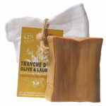 delikatne mydło aleppo 3% w woreczku bawełnianym